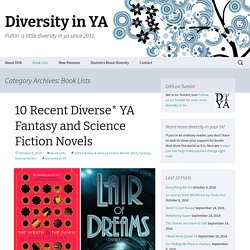 Diversity In YA- Book List