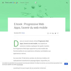 E-book : Progressive Web Apps, l'avenir du web mobile