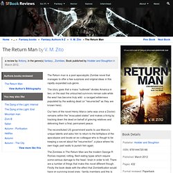 The Return Man, a novel by V. M. Zito