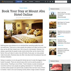 Best Hotels in Mount Abu Rajasthan-Hotel Silver Oak