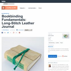 Bookbinding Fundamentals: Long-Stitch Leather Journal