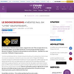 bookcrossing livres lectures liberte echange