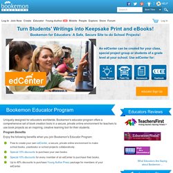 Free, Secure Book Project Site for K-12 Teachers and Educators