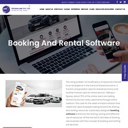 Booking and rental software