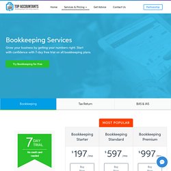 Bookkeeping services by Top Accountants
