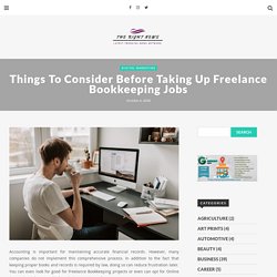 Freelance Bookkeeping Jobs