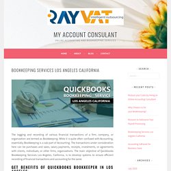 Bookkeeping Services Los Angeles California – MY Account Consulant