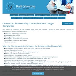 Leading Bookkeeping Outsourcing Company UK