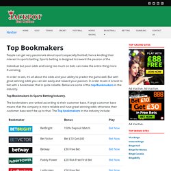 Top Bookmakers - Bet Online