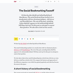 The Social Bookmarking Faceoff