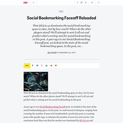 Social Bookmarking Faceoff Reloaded