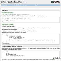 Wikilu bookmarklet : Ecriture des bookmarklets