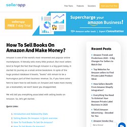 How To Sell Books On Amazon And Make Money? - 2020 [UPDATED]