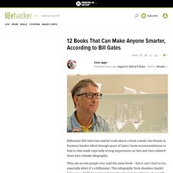 12 Books That Can Make Anyone Smarter, According to Bill Gates
