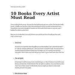10 Books Every Artist Must Read