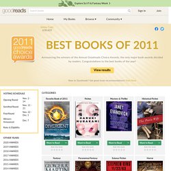 Choice Awards: Best Books of 2011