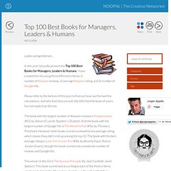 Top 100 Best Books for Managers, Leaders &amp; Humans - NOOP.NL