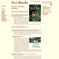 Books on Natural Building