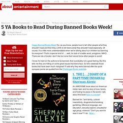 5 YA Books to Read During Banned Books Week!