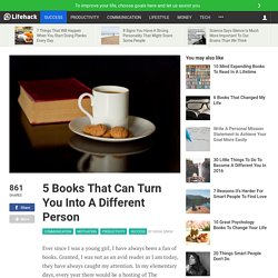 4 Books that Can Make You a Different Person
