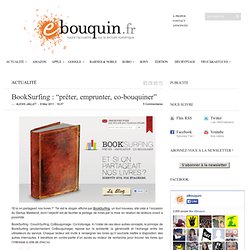 BookSurfing : “prêter, emprunter, co-bouquiner”