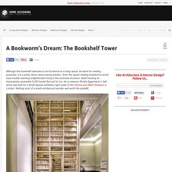 A Bookworm's Dream: The Bookshelf Tower