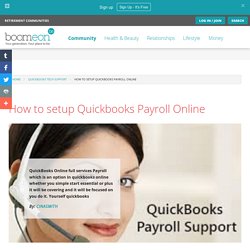 How to setup Quickbooks Payroll Online
