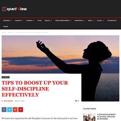 Tips to Boost Up Your Self-Discipline Effectively