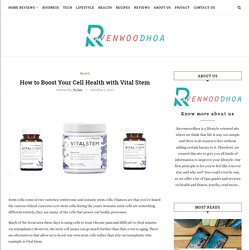 How to Boost Your Cell Health with Vital Stem