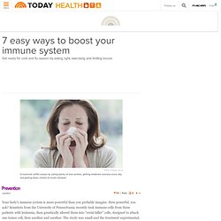 7 easy ways to boost your immune system - TODAY Health