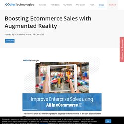 Boosting Ecommerce Sales with Augmented Reality