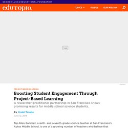 Boosting Student Engagement Through Project-Based Learning