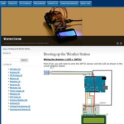 Booting up the Weather Station