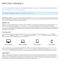 Bootply.com - Bootstrap 2.x to 3.0 Migration Guide