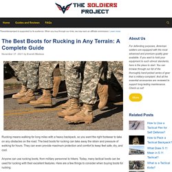 12 Best Boots for Rucking in Any Terrain: A Complete Guide