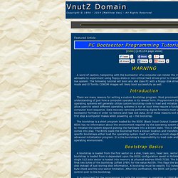 Program A Bootstrap Loader - VnutZ Domain