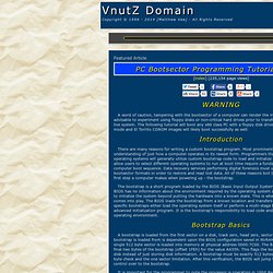 PC Bootstrap Loader Programming Tutorial in ASM - OmniNerd