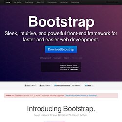 Components · Twitter Bootstrap