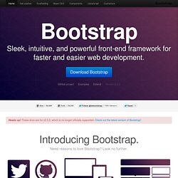 Bootstrap, from Twitter