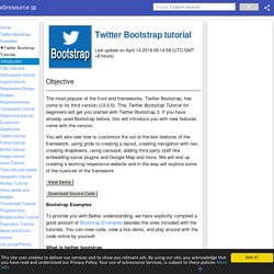 Twitter Bootstrap Tutorial