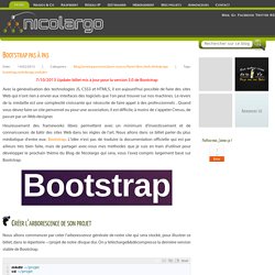 Bootstrap pas à pas - Le blog de NicoLargo