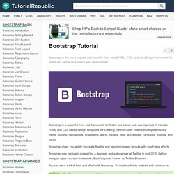Bootstrap 3 Tutorial - An Ultimate Guide for Beginners