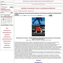 A Billion Bootstraps: Microcredit, Barefoot Banking, and The Business Solution for Ending Poverty (repost) in AvaxHome