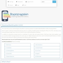 Get Bootstrapskin (Download and Install Guide) - Mediawiki BootStrap Skin