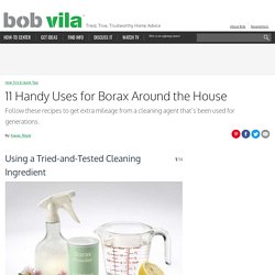 11 Borax Uses for Around the Home