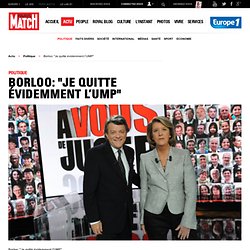 Borloo : «Je quitte évidemment l’UMP»