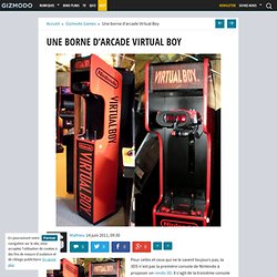 Une borne d’arcade Virtual Boy