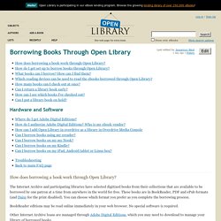 Borrowing Books Through Open Library