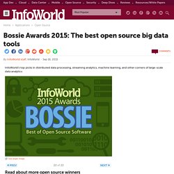 Bossie Awards 2015: The best open source big data tools