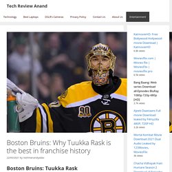 Boston Bruins: Why Tuukka Rask is the best in franchise history